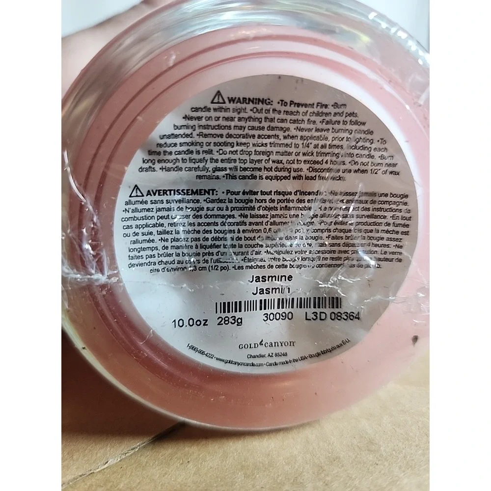 New Gold Canyon Candle 10 oz 